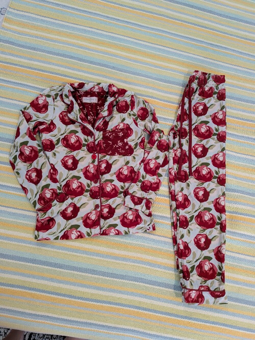 ⭐ Girl's Sweet Honey Pajamas PJ Set size 8